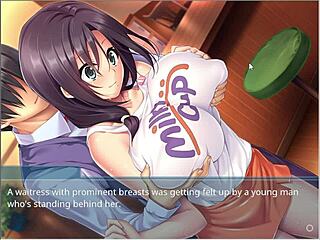 Oppaicafe episode 1 features step mother and sister with huge tits in wet t-shirts