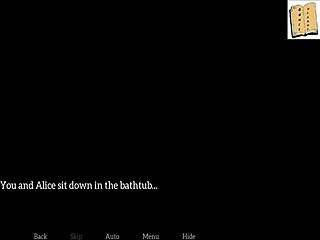 Welcome to my new family in this erotic game