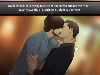 Masturbating to memories of kissing two hot guys