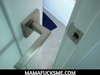 Mamafucksme Milf Stepmom Caught Stepson Sneaking Peak