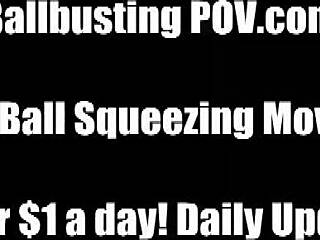 I'll give savage ballbusting