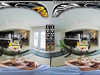 Blake Blossom blooms in VR porn