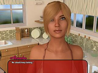 alexandra 187 in erotic cartoon game