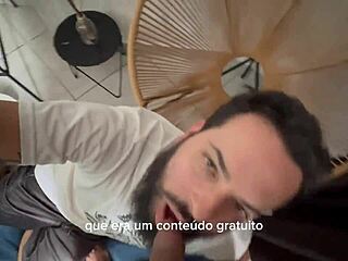 Bearded Man Sucks 41 Cocks in Epic Blowjob Session!