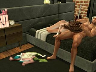 hunky sims 4 muscle guy seduces for wild night