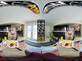 Blake Blossom blooms in VR porn