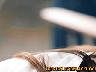 Teen Gets Interracial Cum Facial?