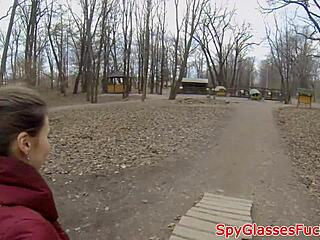 european amateur gets pov ass fucking spied on