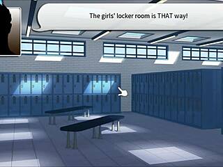 gay hunk kisses two crushes and masturbates in anime style