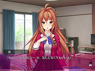 U ovoj bukkake hentai igri likovi u rublju se prelivaju spermom