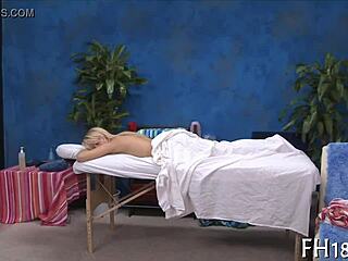 massage turns into intimate fuck session