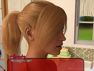 alexandra 187 in erotic cartoon game