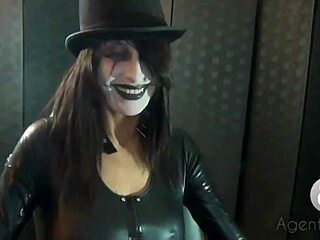 Goth Woman Smoking In Various Styles With Big Tits Fetish