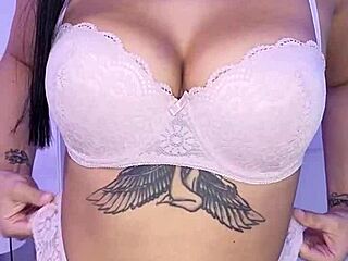 Claudia bavel sucks and jerks cock before fucking