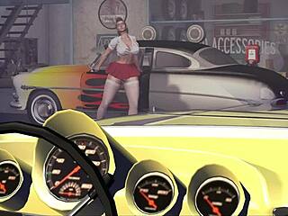 i watch hot rod dancer alexxa in 3d cartoon anime.