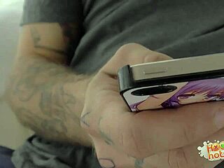 With pigtails likes it rough 😈