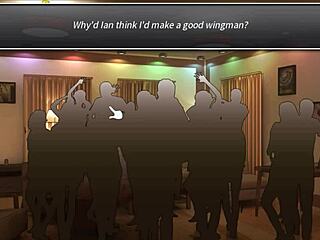 gay hunk kisses two crushes and masturbates in anime style