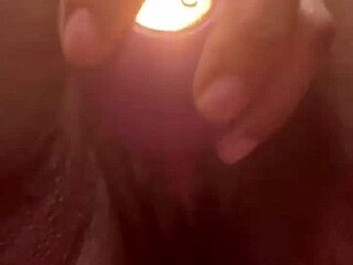 Huge Swollen Pussy With Toys And Vibrator