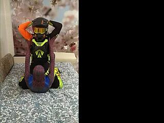 spiderman in spandex gets fucked by the biker