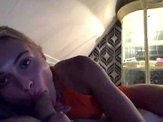 young girl chats with stepdad in free room