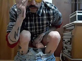 Gay Melvincoficial Shows Off Huge Cock with Fake Vagina