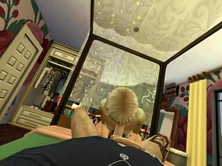 זוג אלטרנטיבי במציצה כבדה, זיון ורכיבה קאוגירל עד גמירה