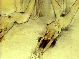 vintage hentai cartoon shows erotic antique scenes