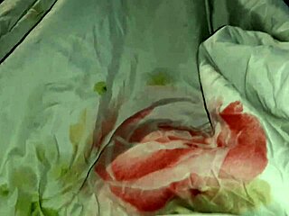 Neighbor Sneaks Under Blanket for Intense Lesbian Cunnilingus!