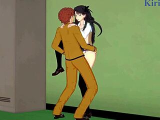 Intense 3D Hentai Sex with Saber, Rin Tohsaka, and Shirou Emiya