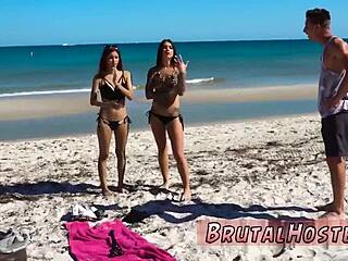 Excited Young Tourists in Bondage Hypnosis