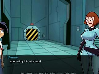 Detailed Uncensored Fun In Shower At Amity Park Parody