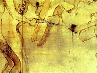 vintage hentai cartoon shows erotic antique scenes