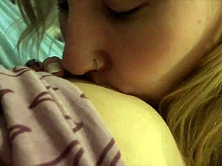 Hey, watch Bella Murr and Gina Gerson getting cozy at home!