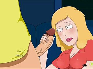 oh my! rick a way back home beth hentai compilation with wild sounds!