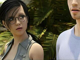 3D cartoon with anime-style sex in Matrix Hearts Blue Otter