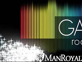 Ebony kevin blaise from manroyale pounds jack hunter's tight ass