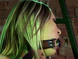 In the house of sex slaves, a pornstar takes hardcore anal with intense cumshots.