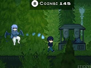 succubus hunt got wild in this hentai game. i scored with a thick white girl!