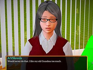 big tits teen in my new family game?