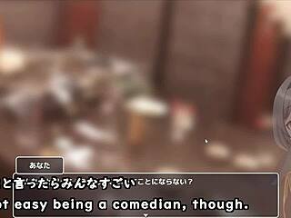 ecchi dreams with big tits and crossdressing in machine translated hentai game