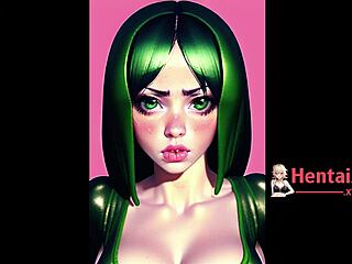 Froggy Anime Sluts Around Bikini Masturbation