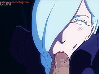 Mei Mei Gives Good Blowjob To Well-Endowed Guy.