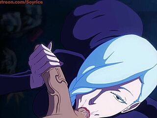 Mei Mei Gives Good Blowjob To Well-Endowed Guy.