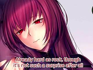 Hentai JOI with Scathach's femdom edging in special stamina training POV