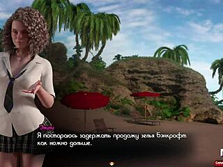 Treasure of Nadia: Intense Beach Fucking of Smart Girl in Episode 2 Scene 8