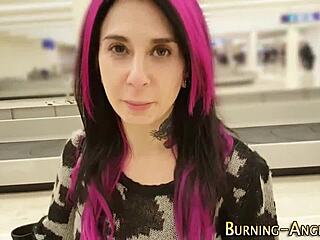 Can This Goth Emo Slut Handle Deep Fisting Tonight?