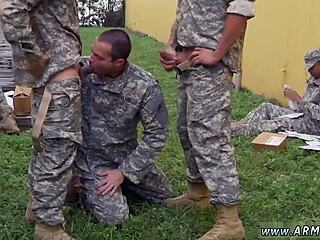 Navy guys have hot gay sex