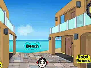 Tourist Trap in Anime Hentai with Blowjob Scene