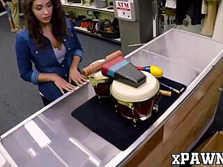 Damn, Pawnee Babe Kitty Catherine Banged in Back Office!