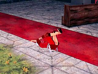 fucking 3d morrigan in see-through fantasy hentai world.